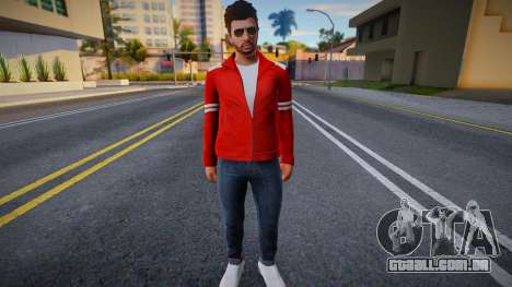 Homem brutal com barba para GTA San Andreas