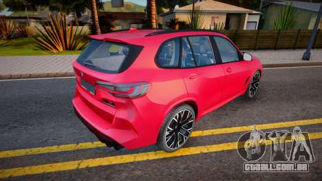 BMW X5M F95 CCD para GTA San Andreas