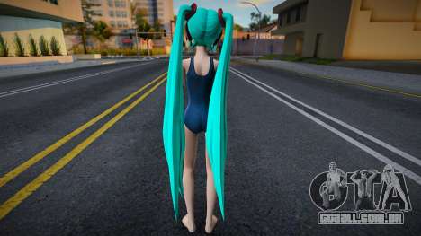 Miku swimsuit para GTA San Andreas