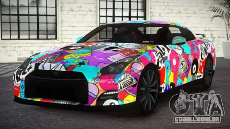 Nissan GT-R Qs S8 para GTA 4