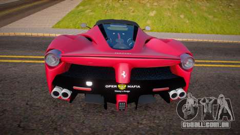 Ferrari LaFerrari (Oper Mafia) para GTA San Andreas