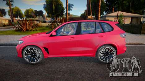 BMW X5M F95 CCD para GTA San Andreas