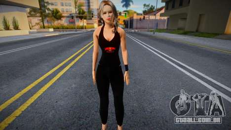 Redbull Girl para GTA San Andreas