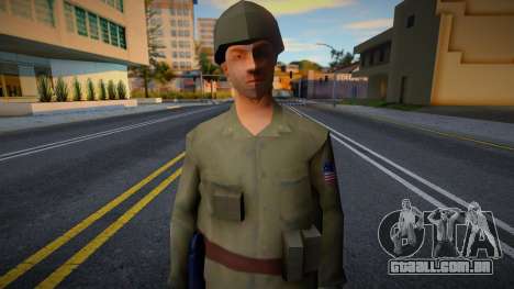 Soldado americano para GTA San Andreas