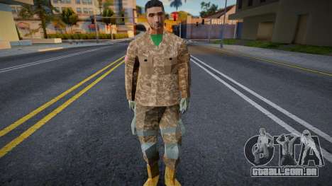 Militares sem equipamento para GTA San Andreas