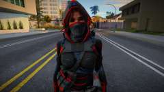 Nano Sniper Girl Skin para GTA San Andreas