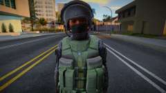 Policial de Choque de Arma III para GTA San Andreas