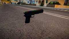 Iridescent Chrome Weapon - Colt45 para GTA San Andreas
