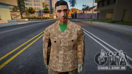 Militares sem equipamento para GTA San Andreas