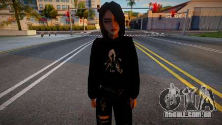 Menina Goth para GTA San Andreas