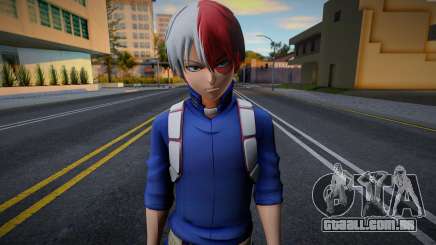Shoto Todoroki from My Hero Academia para GTA San Andreas