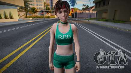 RE0 HD Rebecca Chambers Basketball Outfit para GTA San Andreas