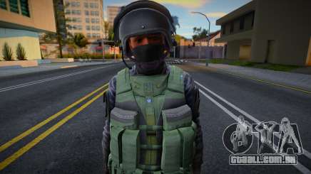 Policial de Choque de Arma III para GTA San Andreas