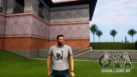 Chemical Brothers Grey T Shirt para GTA Vice City Definitive Edition