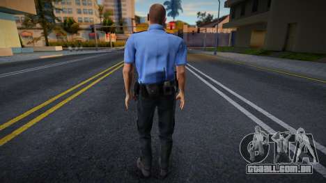 RPD Officers Skin - Resident Evil Remake v4 para GTA San Andreas