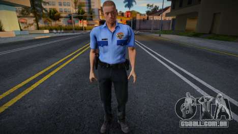 RPD Officers Skin - Resident Evil Remake v4 para GTA San Andreas