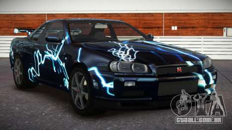 Nissan Skyline R34 Xr S3 para GTA 4