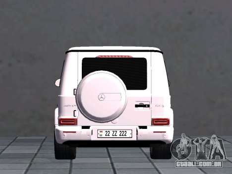 Mercedes Benz G63 AMG (W464) para GTA San Andreas