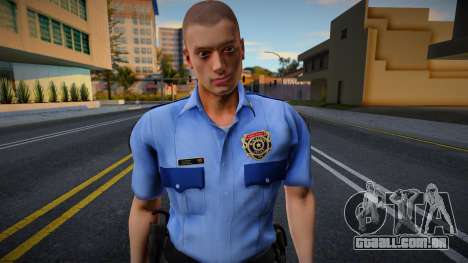 RPD Officers Skin - Resident Evil Remake v5 para GTA San Andreas