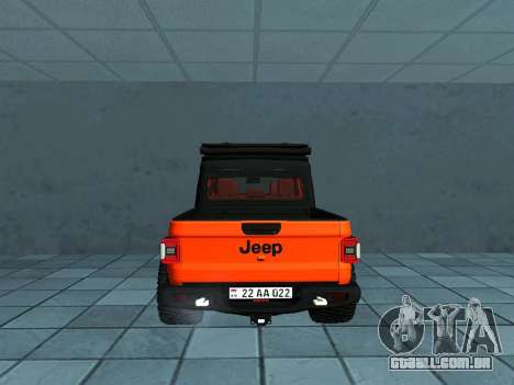Jeep Gladiator Rubicon 2021 para GTA San Andreas