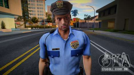 RPD Officers Skin - Resident Evil Remake v17 para GTA San Andreas