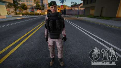 Peruvian Soldier para GTA San Andreas
