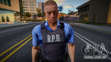 RPD Officers Skin - Resident Evil Remake v24 para GTA San Andreas
