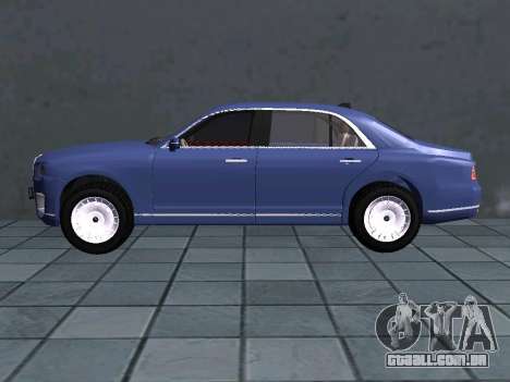 Aurus Senat AM Plates para GTA San Andreas