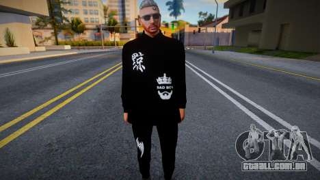 Black Gang Skin para GTA San Andreas