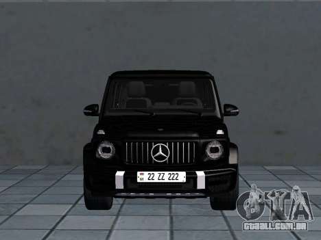 Mercedes Benz G63 AMG (W464) para GTA San Andreas