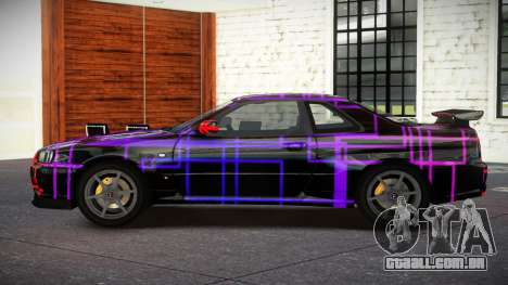 Nissan Skyline R34 Xr S11 para GTA 4