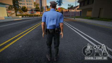 RPD Officers Skin - Resident Evil Remake v17 para GTA San Andreas