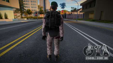 Peruvian Soldier para GTA San Andreas