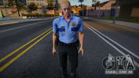RPD Officers Skin  - Resident Evil Remake v1 para GTA San Andreas