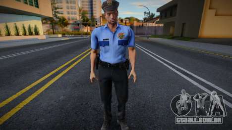 RPD Officers Skin - Resident Evil Remake v12 para GTA San Andreas