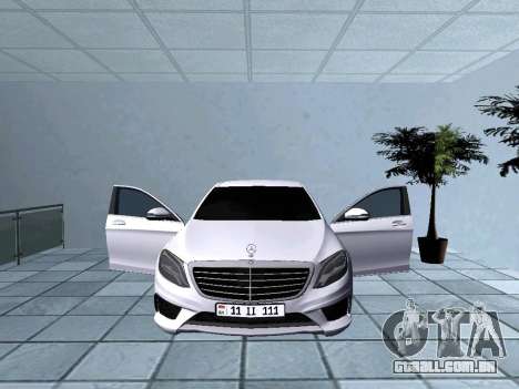 Mercedes-Benz S63 AMG (W222) V2 para GTA San Andreas