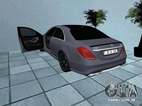 Mercedes-Benz S63 AMG (W222) V2 para GTA San Andreas