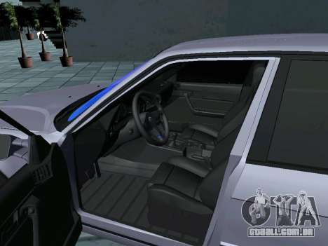 BMW E34 M5 AM Plates para GTA San Andreas