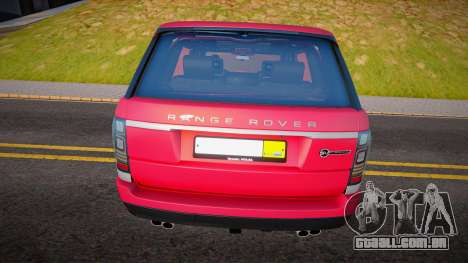 Range Rover SVA (Nevada) para GTA San Andreas