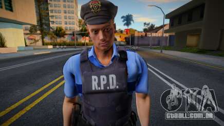 RPD Officers Skin - Resident Evil Remake v29 para GTA San Andreas