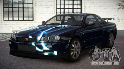 Nissan Skyline R34 Xr S3 para GTA 4