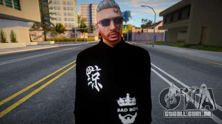 Black Gang Skin para GTA San Andreas