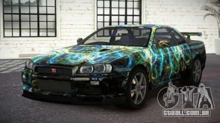Nissan Skyline R34 Xr S2 para GTA 4