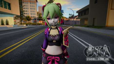 Genshin Impact Kuki Shinobu (No Mask) para GTA San Andreas