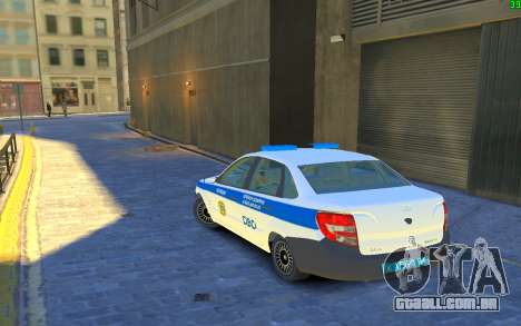 Polícia de Lada Granta para GTA 4
