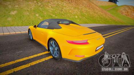 Porsche 911 Speedster para GTA San Andreas