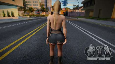 Sarah DoA with transparent dress para GTA San Andreas
