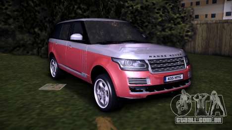 Land Rover Range Rover Sport SE para GTA Vice City