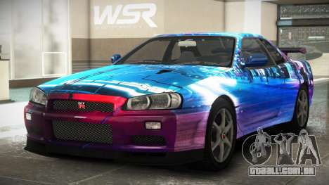 Nissan Skyline R34 QS S3 para GTA 4