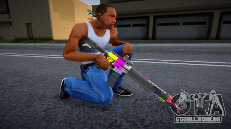 New M4 (2) para GTA San Andreas